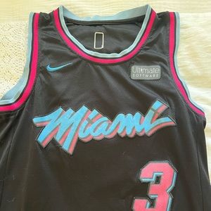 Miami Heat Wade #3 Jersey